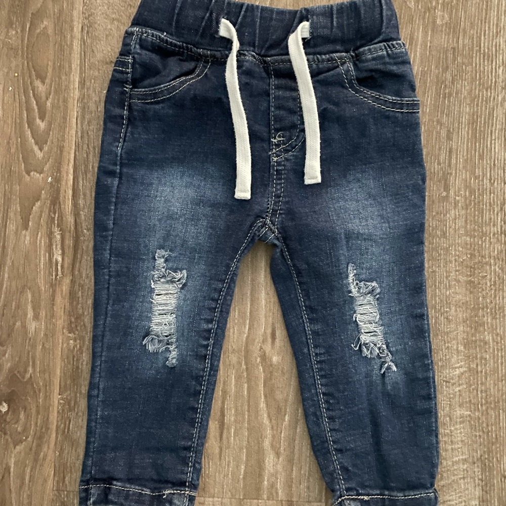 Little Bipsy Distressed Denim